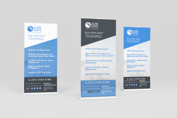 Elite Real Estate Training Expo banner variations