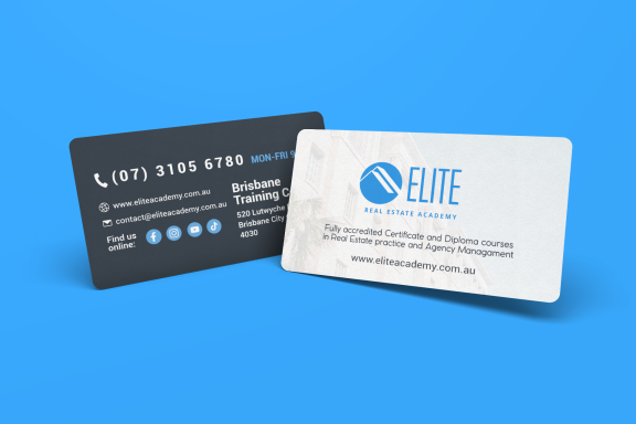 Elite Real Estate Business card