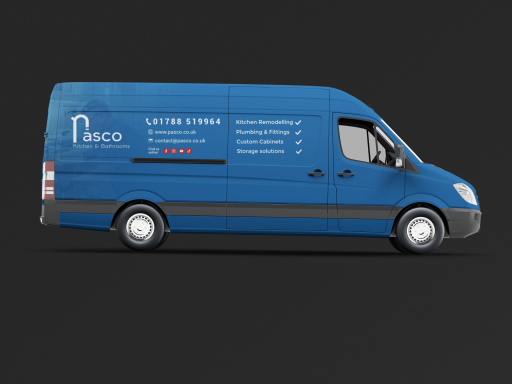 Pasco kitchens vehicle, transit blue demo
