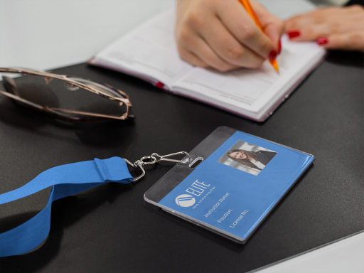 Elite Real Estate Training Staff I.D lanyard