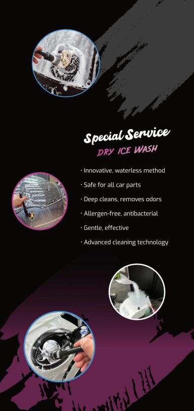 Perfect Shine Car detailing Services  brochure inside page