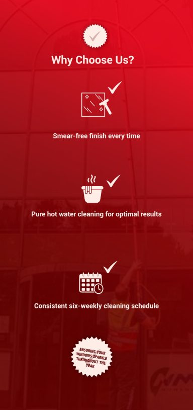 Potters Window Cleaning Services business brochure, back page