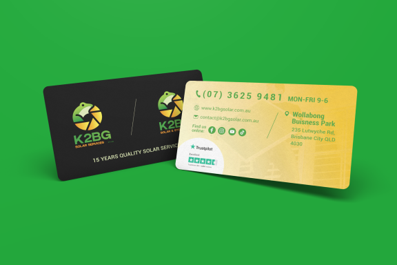 K2BG Energy & Storage services business card