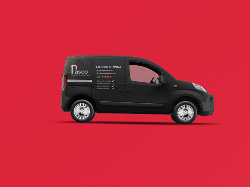 Pasco kitchens small van, Black demo