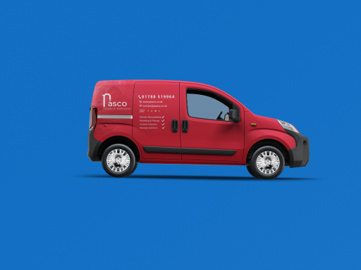 Pasco kitchens small van, red demo