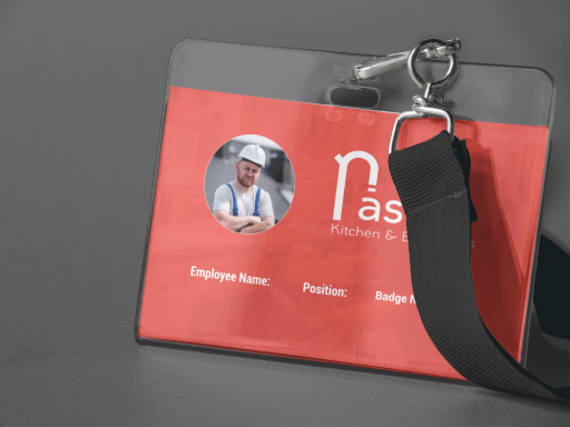 Pasco kitchens I.D lanyard